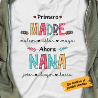Personalized Grandma Abuela Spanish T Shirt AP264 30O58 thumb 1