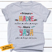 Personalized Grandma Abuela Spanish T Shirt AP264 30O58 thumb 1