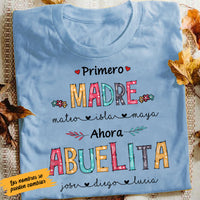 Personalized Grandma Abuela Spanish T Shirt AP264 30O58 thumb 1