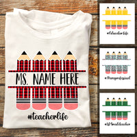 Personalized Teacher T Shirt JN32 26O47 thumb 1