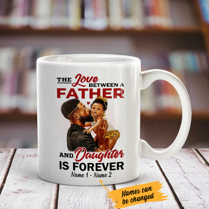 Personalized BWA Dad And Daughter Love Mug AG173 81O47 1