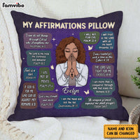 Personalized Gift For Daughter Christian Affirmations Pillow 30683 thumb 1