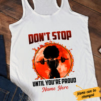 Personalized BWA Gym Racerback Tank SB12 65O34 thumb 1