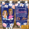 Personalized Gift For Friends Sister French Steel Tumbler 30939 1