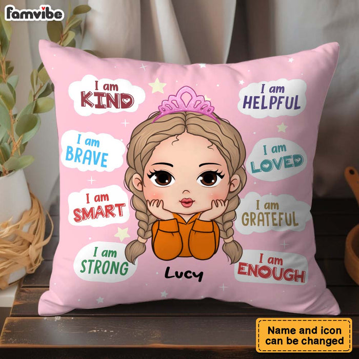 Personalized Gift For Granddaughter I Am Kind Pillow 31500 1