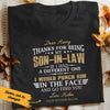 Personalized Son-in-Law Thank You T Shirt JN132 95O53 1