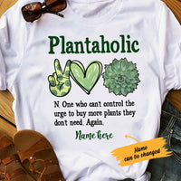 Personalized Plantaholic Funny Plant T Shirt AG271 87O36 thumb 1