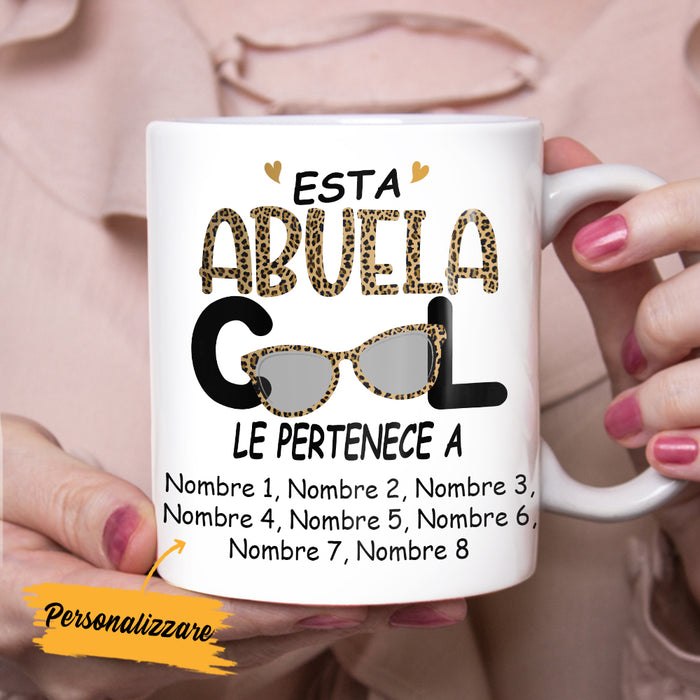Personalized Cool Grandma Spanish Abuela Belongs Mug AP141 81O36 1