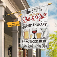 Personalized Backyard Bar Gardening Flag AG172 85O58 thumb 1
