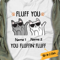 Personalized Cat Glasses T Shirt MR181 67O34 thumb 1