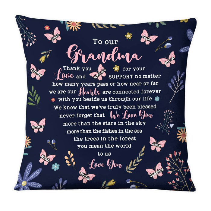 Personalized To My Grandma Never Forget That I Love You Pillow 30665 1