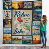 Relax You're At The Lake Fleece Blanket JN301 67O47 1
