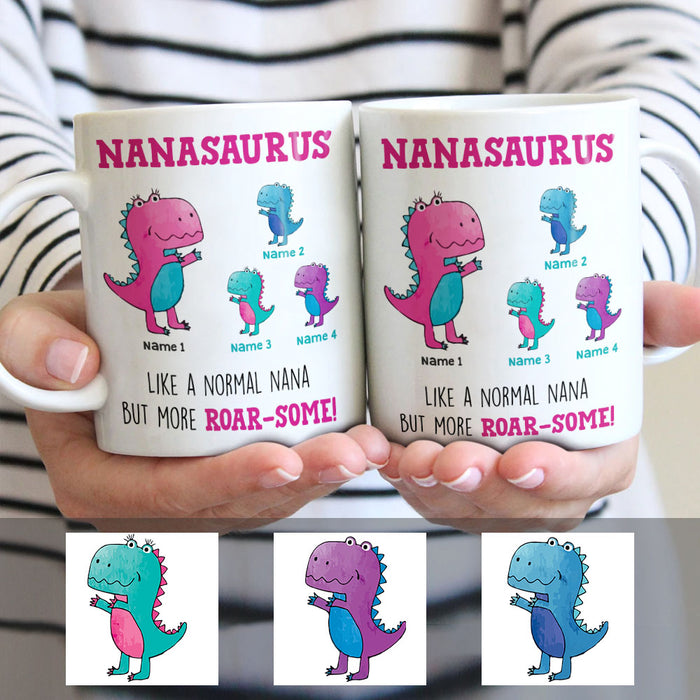 Create a Personalized 'Mamasaurus' Mug for a Special Mother's Day Gift -  Famvibe