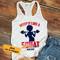 Personalized A Squat BWA Gym Racerback Tank SB31 29O53 thumb 1