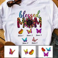 Personalized Mom Grandma Blessed T Shirt MY39 30O34 thumb 1