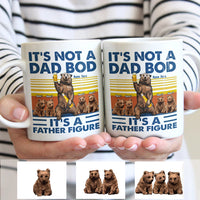 Personalized Bear Dad Bod Father Figure Mug AP225 65O60 thumb 1