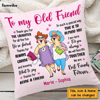 Personalized Old Friends Pillow OB241 85O47 thumb 1