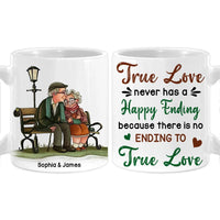 Personalized Couple Gift There Is No Ending To True Love Mug 31242 thumb 1