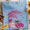 Personalized Valentine Truck Dog T Shirt DB91 30O58 1