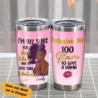 Personalized I Do Not Care BWA Steel Tumbler JL131 29O57 thumb 1