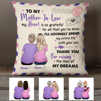 Personalized Mother In Law Pillow MR42 26O34 (Insert Included) thumb 1