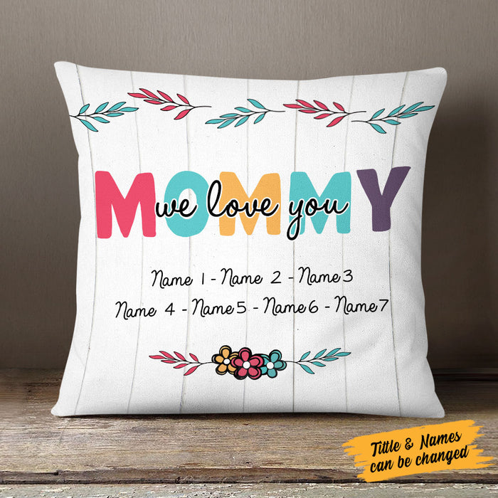 Personalized Mom I Love You Pillow FB242 26O58 (Insert Included) 1