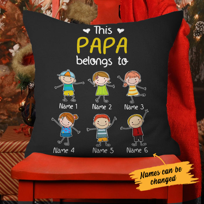Personalized Dad Grandpa   Pillow MY111 81O34 1