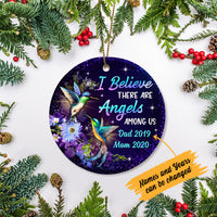 Personalized Memorial Hummingbird Ornament SB102 81O47 thumb 1