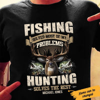 Personalized Fishing And Hunting T Shirt JN121 81O34 thumb 1