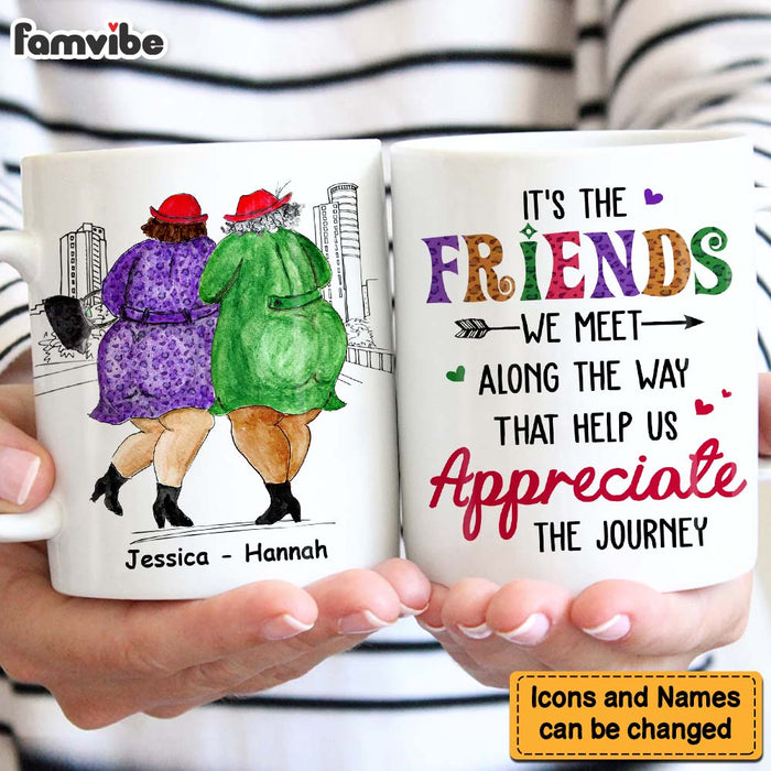 Personalized Gift For Friends Appreciate The Journey Mug 30884 1