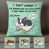 Personalized Book And Sleeping Dog Pillow JR253 65O36 (Insert Included) thumb 1