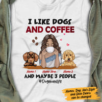 Personalized Dog Mom Life T Shirt JR272 26O60 thumb 1