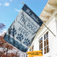 Personalized Dog Garden Flag JL63 67O34 thumb 1