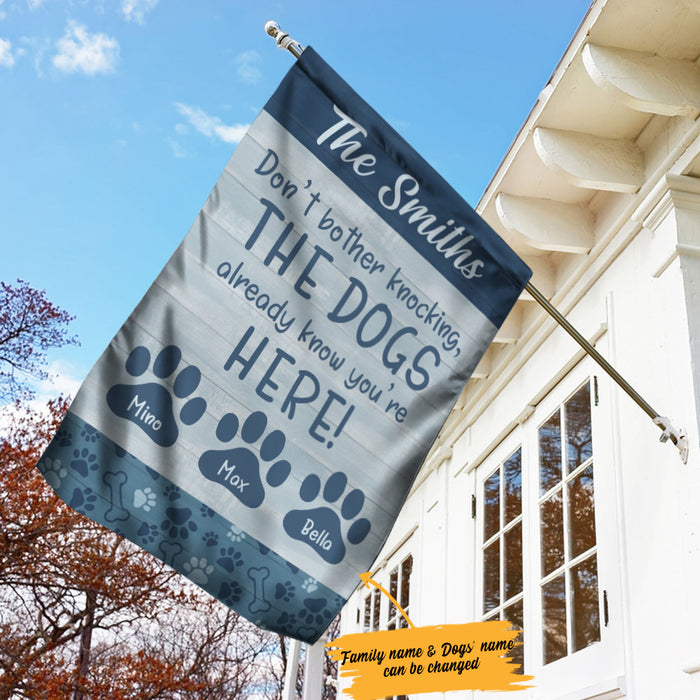 Personalized Dog Garden Flag JL63 67O34 1