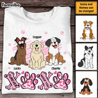 Personalized Gift For Dog Mom XOXO Furever Woof You Shirt - Hoodie - Sweatshirt 31989 thumb 1