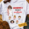 Personalized Mom Grandma Little Sweethearts T Shirt JL21 95O36 1