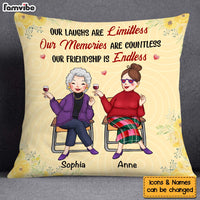 Personalized Gift For Old Friends Our Friendship Is Endless Pillow 30277 thumb 1