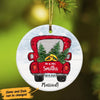 Personalized Red Truck Our First Christmas  Ornament OB141 29O47 1