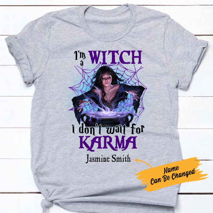 Personalized Witch Halloween White T Shirt JL143 67O57 1