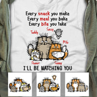 Personalized I'll Be Watching You Cat T Shirt OB311 67O36 thumb 1
