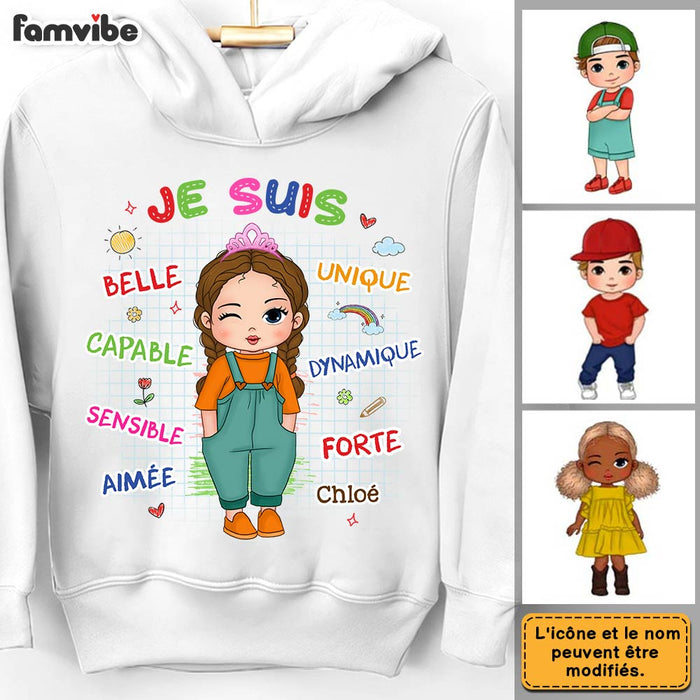 Personalized Gift For Granddaughter French Je Suis Kid T Shirt - Kid Hoodie - Kid Sweatshirt 30111 1