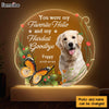 Personalized Gift For Loss Of Dog Photo Custom Plaque LED Lamp Night Light 31628 1