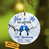 Personalized You And Me Wedding Anniversary Couple  Ornament SB232 65O34 1
