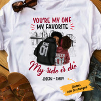 Personalized My One BWA Couple T Shirt AG262 29O36 thumb 1