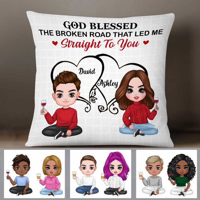 Personalized Couple Pillow JR273 26O58 1