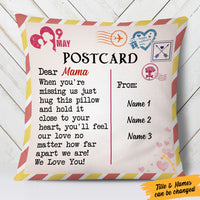 Personalized Mother Day Love Postcard Pillow FB232 65O57 (Insert Included) thumb 1
