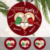 Personalized Family Bear Christmas Ornament OB91 95O53 1