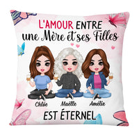 Personalized Gift For Mom Daughter French Pillow 30319 thumb 1