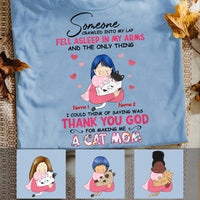 Personalized Cat Mom T Shirt MR173 30O53 thumb 1
