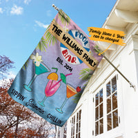 Personalized Pool Bar Chillin Flag AG202 73O57 thumb 1